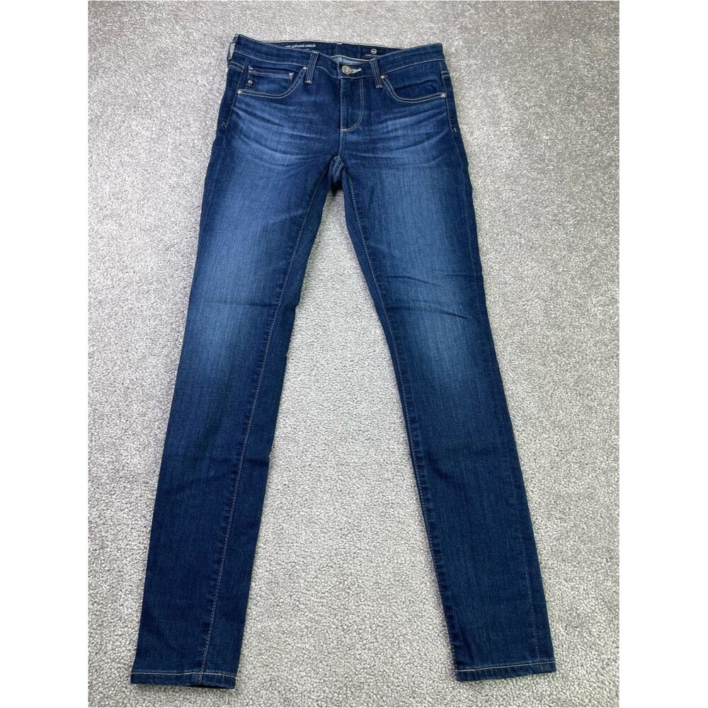 AG Adriano Goldschmied The Legging Ankle Super Skinny Jeans 24R Dark Wash